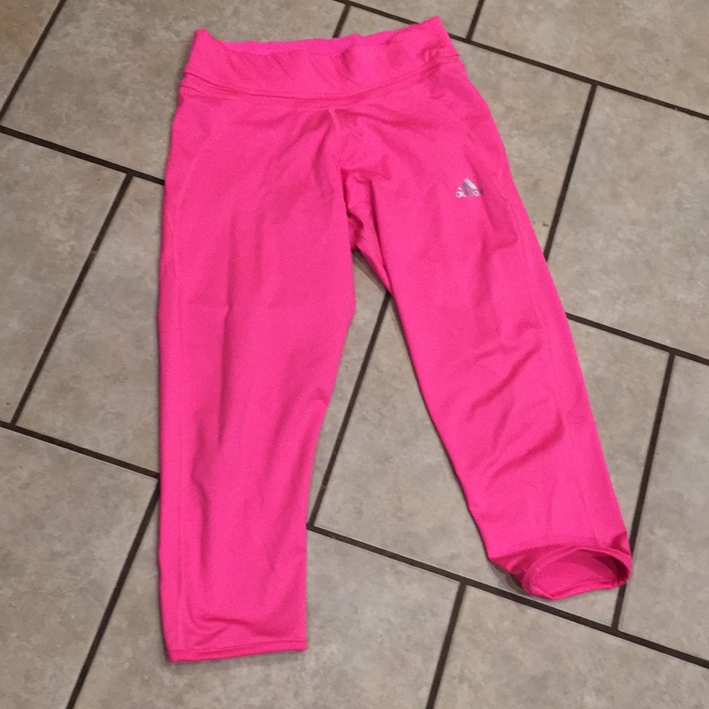 Adidas Climate Cropped Leggings Sz small